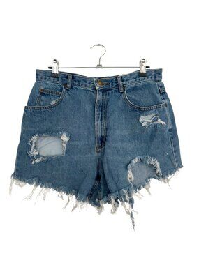 Vintage High Rise Distressed Denim Cutoff Shorts – 29” Waist – Liz Claiborne